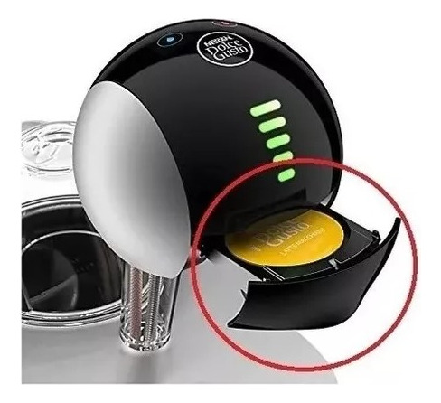 Porta Capsulas Negro Cafetera Stelia Dolce Gusto + 12 Caps