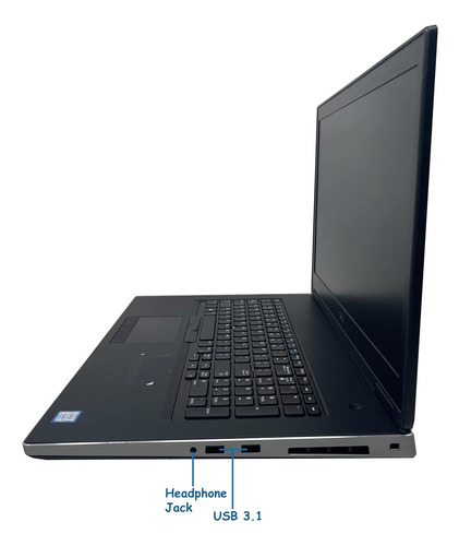 Dell Precision 7540 Core I7 9850 32g 512g Amd Wx3200 15.6'' (Reacondicionado)