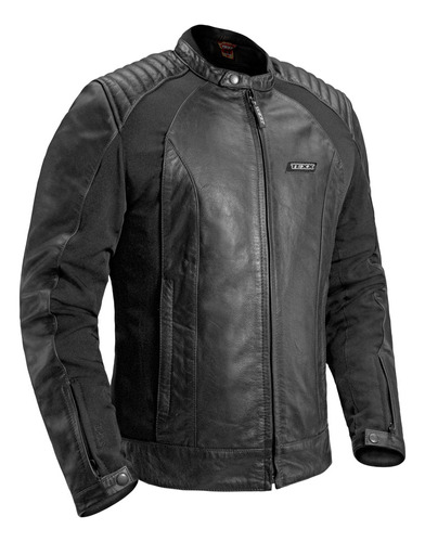 Jaqueta Masculina Texx Storm Couro Legítimo Casual Moto