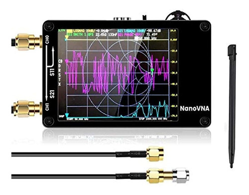 Nanovna 10khz-1.5ghz Kit De Analizador De Redes Vectoriales,