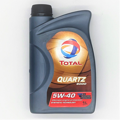 Aceite Motor Total 5w40 Quartz 9000 Sintético 1 Litro