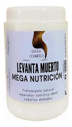 Baño Crema Levanta Muerto Para  Cabello Dañado 1 Kilo