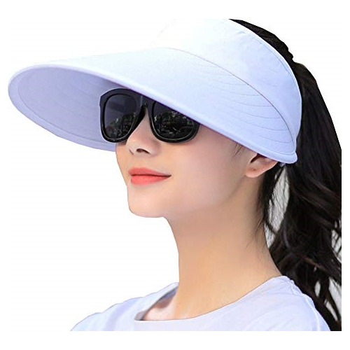 Visera De Ala Ancha Plegable Para Mujer Ideal Para Trotar