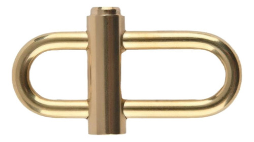 Novedad Llavero Cerradura Hebilla Gancho De Latón Cerradura