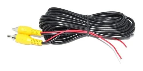Cable Vídeo Rca Para Cámara Reversa Vehículos 15 Metros