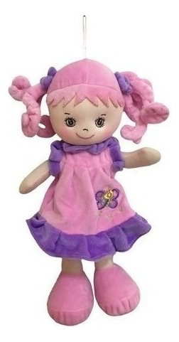Muñeca De Peluche Con Musica 40cm Phi Phi Toys