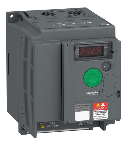 Inversor De Frequência 2cv 380v Schneider Atv310