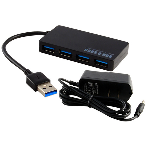 Con 4 Puertos Usb Hub 3.0 5gbps Portátil Compacto Para Pc Ma