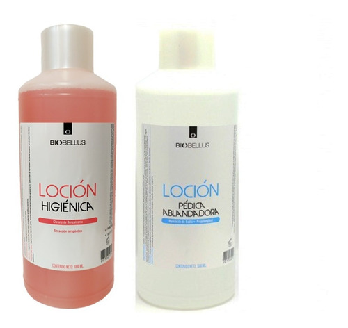 Loción Higienica + Loción Pedica Biobellus 1000ml Pedicuría