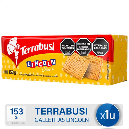 Galletitas Terrabusi Lincoln Dulces - Mejor Precio