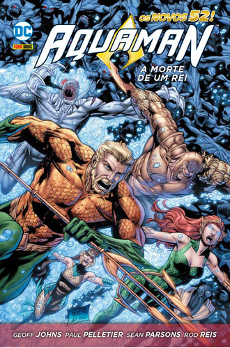 Aquaman: A Morte de um Rei, de Johns, Geoff. Editora Panini Brasil LTDA, capa dura em português, 2005