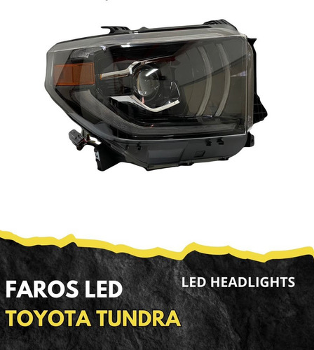 Faro Led Tundra Led Headlight Drl Luz Dinámica Vland