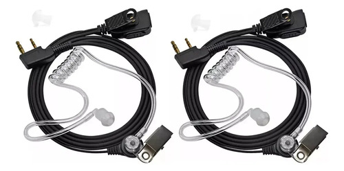 Audifonos Manos Libres 8047 Para Radio Talkie Kenwood Baofeng 2pc