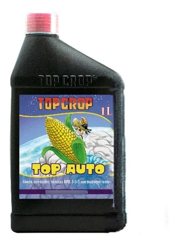 Imagen 1 de 10 de Top Crop Top Auto 1 Litro Fertilizante Autoflorecientes