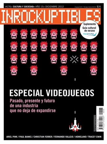 Revista Los Inrockuptibles 176. Diciembre 2012. Videojuegos