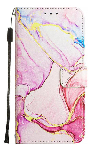 Funda For Cubot A20 Con Función Atril Y Diseño De Mármol De Poliuretano.
