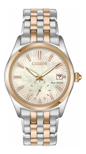 Reloj Citizen Eco-drive Corso Ev1036-51y Zafiro Para Mujer