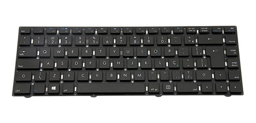 Teclado P/ Notebook Philco Mp-11j78pa-f51lw Marca Bringit