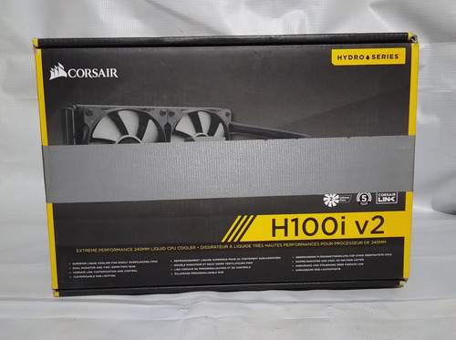 Corsair H100i V2 Enfriamiento Líquido Socket 1151 2011 Am3 (Usado)