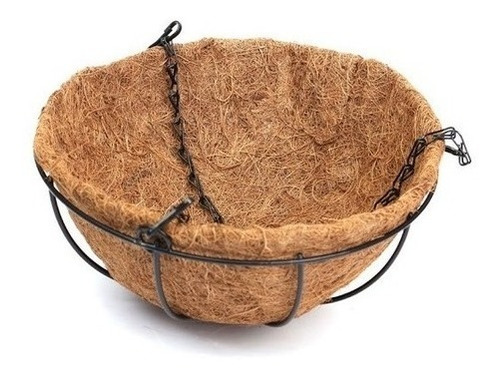 Imagen 4 de 5 de Porta Macetas Colgante Fibra De Coco Planta M1 - Sheshu Home