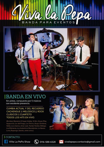Show Musical Banda En Vivo Repertorio A Eleccion