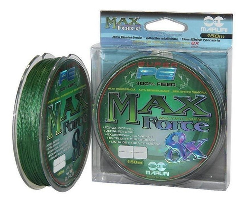 Linha Multifilamento Maruri 8x Pe Max 0,30mm 300 Mts