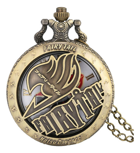 Reloj Collar Coleccionable De Fairy Tail Anime