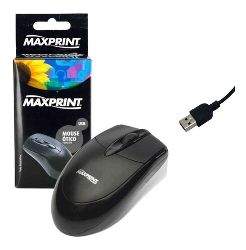 Mouse Usb Com Fio Para Pc Computador Notebook