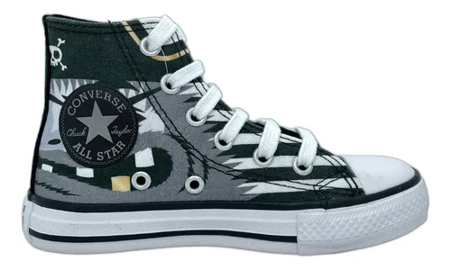 Tênis All Star Infantil Chuck Taylor - Branco Estampado