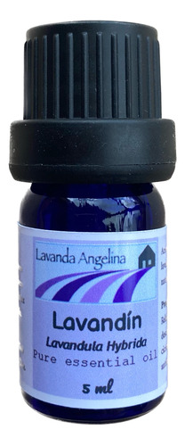 Aceite Esencial Lavandín (lavanda Híbrida) Orgánic Puro 5 Ml