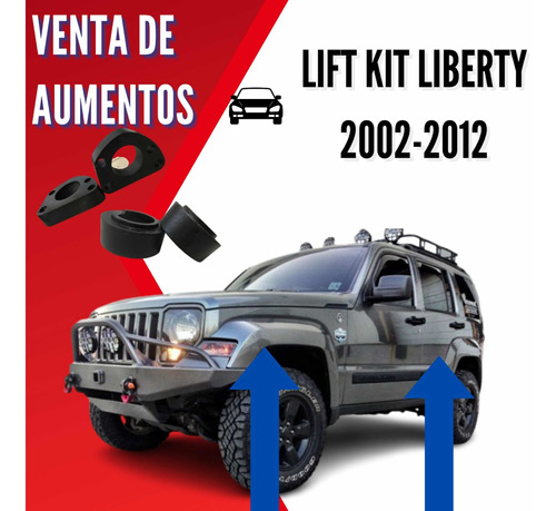 Lift Kit Elevación Suspensión Jeep Liberty 2002-2012