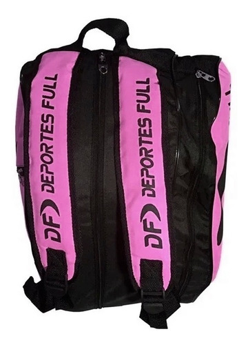 Bolso Mochila Paletero Padel Paletas Para Ropa Accesorios Df Color Azul