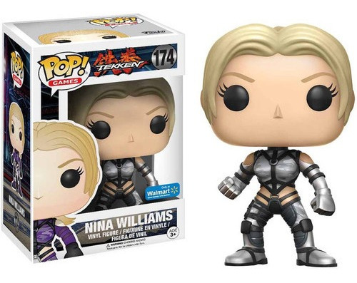 Funko Pop! Juegos De Tekken Nina Williams Plata Traje De