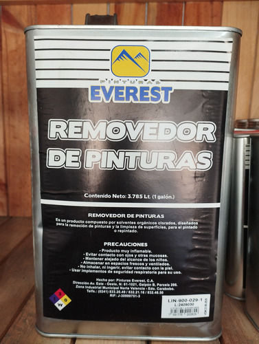 Removedor De Pintura Marca Everest De Galón (es Espeso)