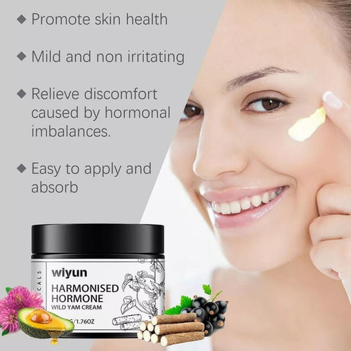 / Creme Natural De Inhame Selvagem Hormônio Harmonizado, 3