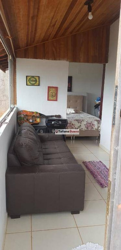 Chácara Com 2 Dormitórios, 1550 M² - Venda Por R$ 477.900,00 Ou Aluguel Por R$ 1.500,00/mês - Pau De Saia - São José Dos Campos/sp - Ch0056