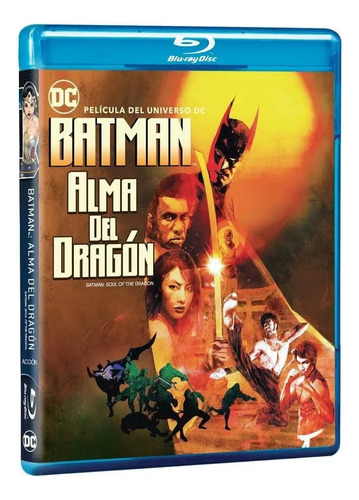 Batman Alma Del Dragon Blu Ray Original ( Nuevo )