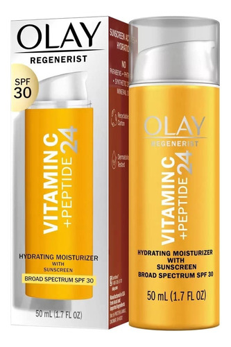 Olay Regenerist Crema Facial Con Vitamina C+peptide 24 Spf30