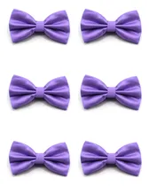 Comprar Corbatas De Moño Pajarita Con Diseño Ajustable Adulto 6 Pzs