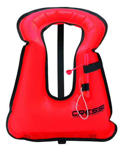 Chaleco Seguridad Para Snorkel Pfd Rojo