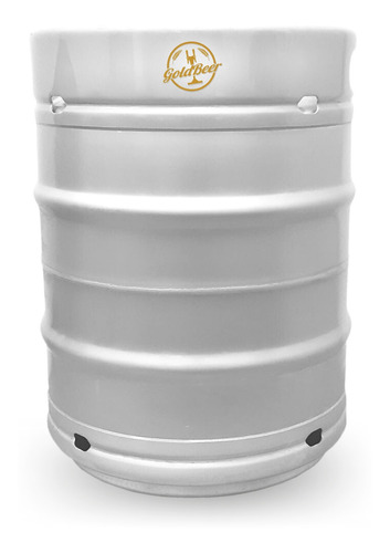 Barril De Chopp Inox 304 Tipo S 50 Litros Din Europeu Novo