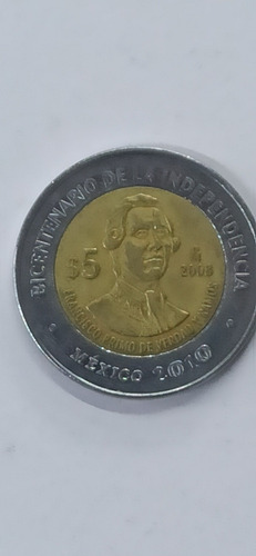 Moneda De Cinco Pesos