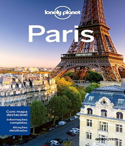 Lonely Planet - Paris, De Vários Autores. Editora Globo Livros, Capa Mole Em Português