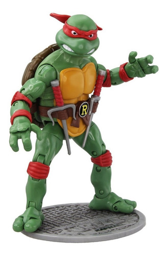 Colección X4 Figuras De Acción 16cm Tortugas Ninja 2003-1