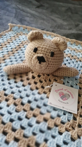Mantita De Apego Amigurumi (tejida A Crochet)