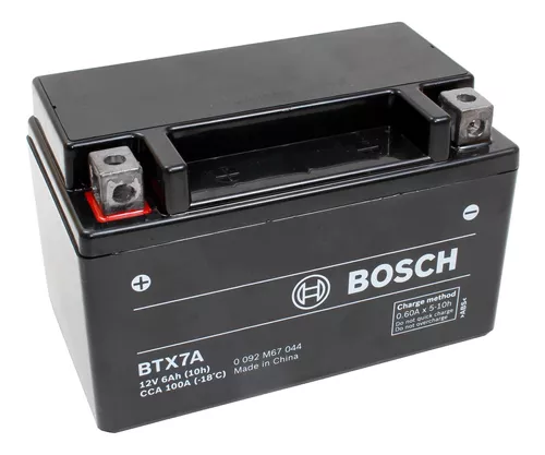 Bateria Moto Gel Ytx7l-bs = Yt7a = Bosch Btx7l 12v 6ah Vzh