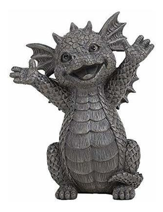 Ecorativa Decorativa Para Jardin Diseño Dragon 5.5 Alto