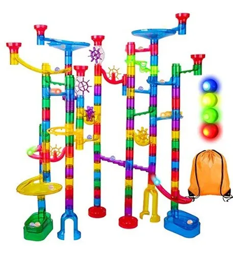 Meland Juego De Construcción Torre Para Canicas 153 Piezas