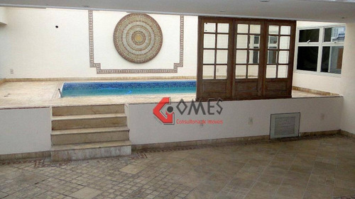 Imagem 17 de 30 de Cobertura Com 4 Dormitórios À Venda, 523 M² Por R$ 2.500.000,00 - Jardim Do Mar - São Bernardo Do Campo/sp - Co0083
