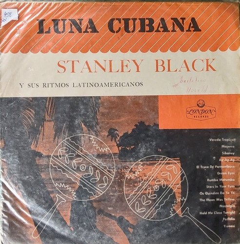 Vinilo Lp De Luna Cubana  Stanley Black (xx458.